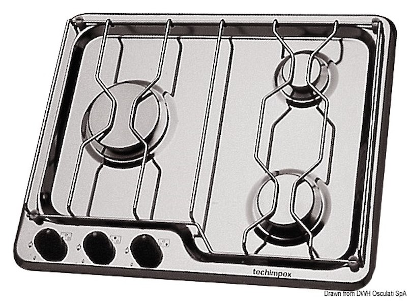 Piano cottura a gas TECHIMPEX