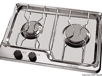 Piano cottura a gas TECHIMPEX