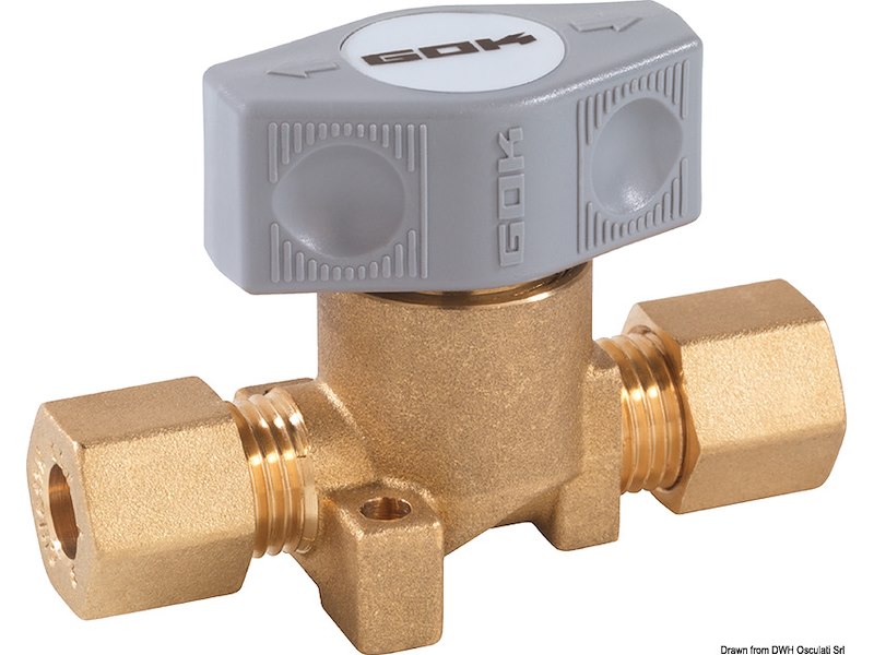 Kit per bombole Campingaz sotto cucina 