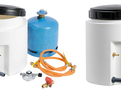 Contenitore stagno per bombole gas 