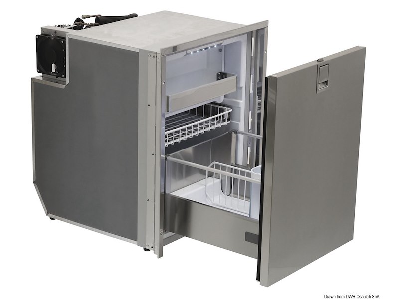 Frigorifero ISOTHERM a cassetto sfilabile - porta inox
