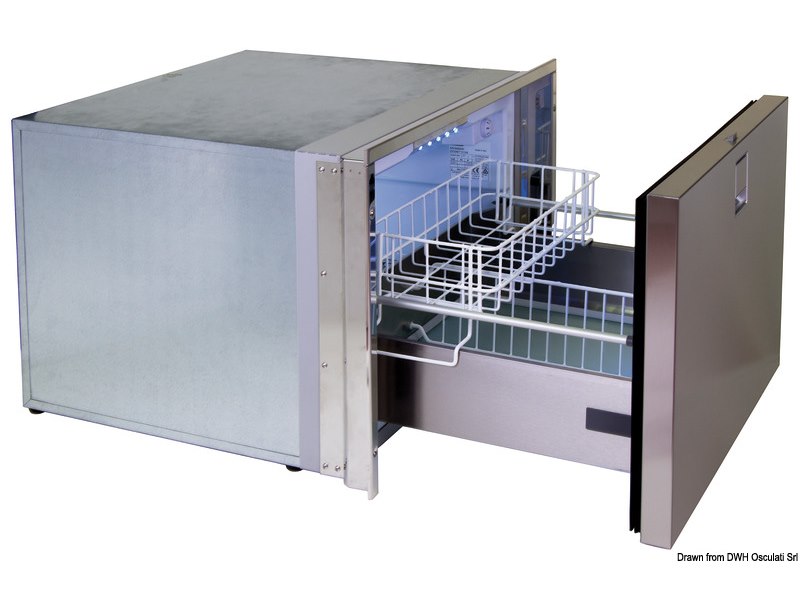 Frigorifero ISOTHERM a cassetto sfilabile - porta inox