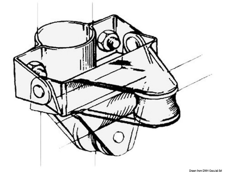 Bozzello per candelieri Sea Sure 12 mm 