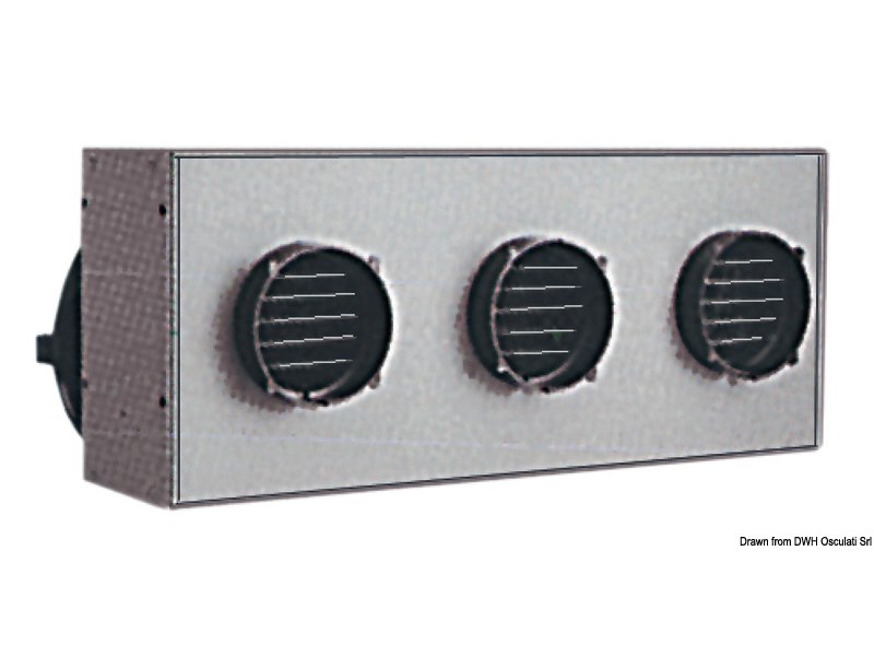 Riscaldatore centralizzato HEATER CRAFT a tre uscite
