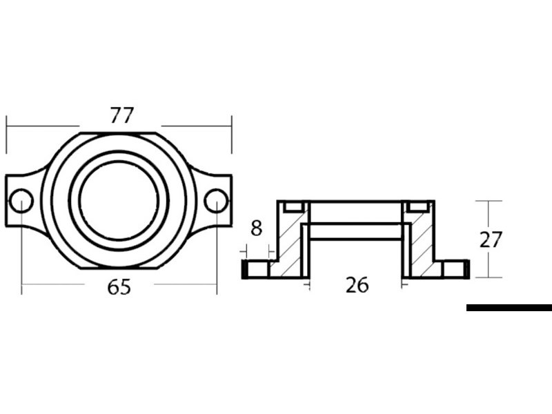 Anodo fuoribordo OMC 737 