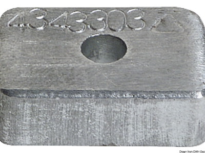 Anodo  Mercury 4-9,9 HP