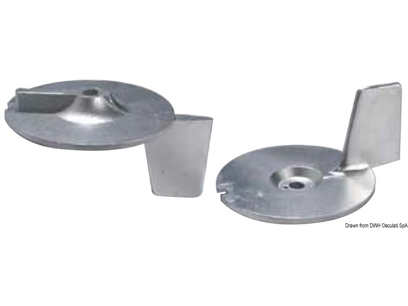 Anodo pinna Mercury 18/25 HP 