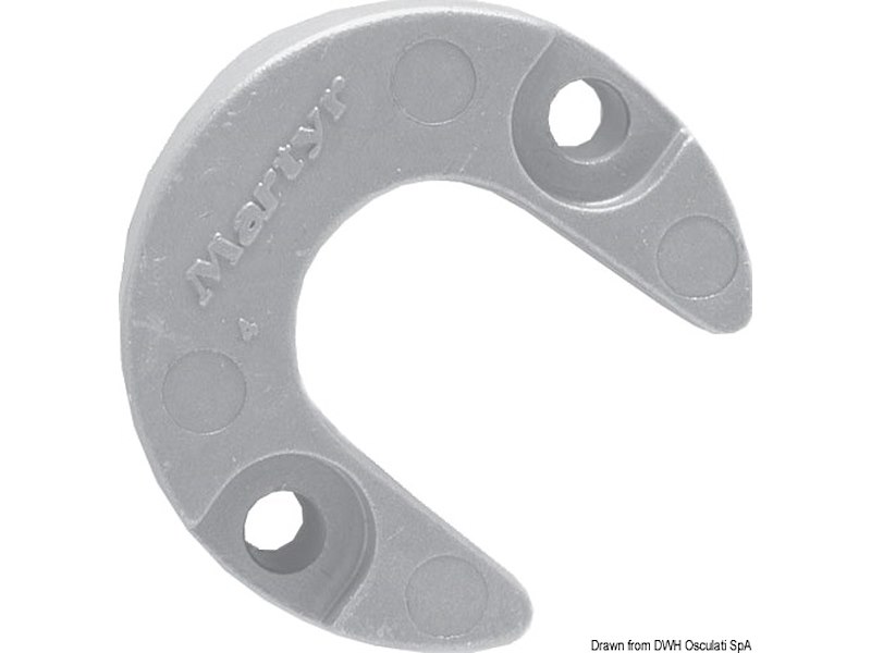 Anodo piede Mercruiser Alpha one gen I and gen II