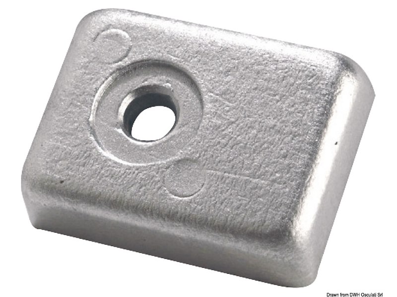 Piastrina per DF 9.9-300 HP 97>08 DT 9.9-200 HP 88>00