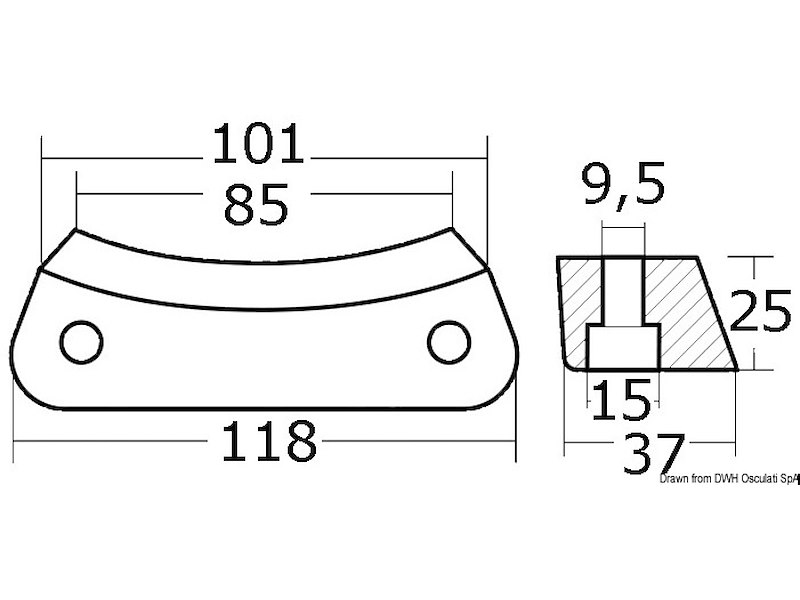Volvo anodo DPR - DPH