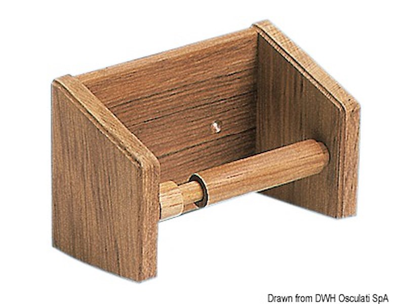 Porta carta igienica teak 