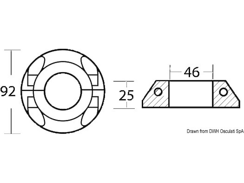 Anello per Volvo SailDrive 