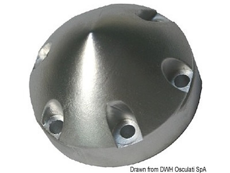 Anodo a cono in zinco compatibile con eliche Max-Prop