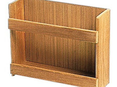 Porta barattoli teak  316 x 101 x 254 mm 