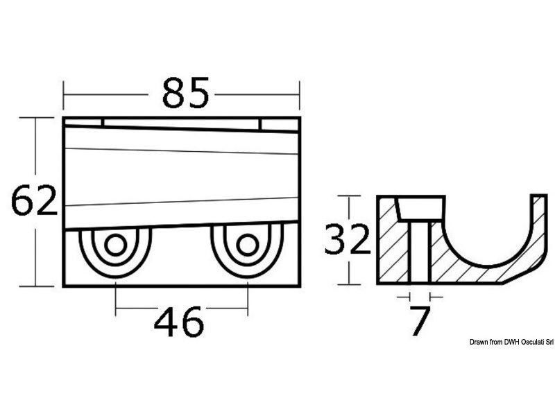 Anodo Tohatsu 40/50 hp 