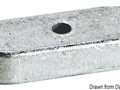 Anodo piede per Selva 6/8/9,9 HP 4 tempi