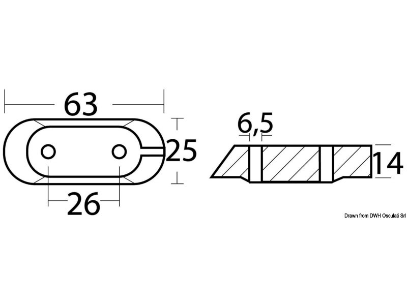 Anodo cavalletto 4-15 HP 4 tempi fino 89