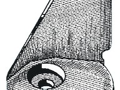 Anodo pinna Tohatsu 35/40HP 