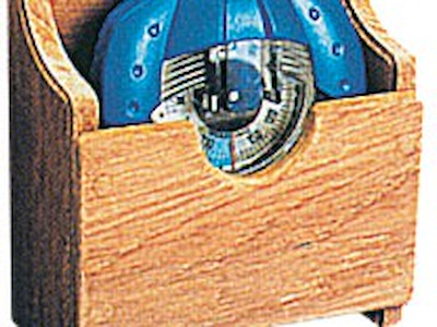 Porta bussola piccolo teak 