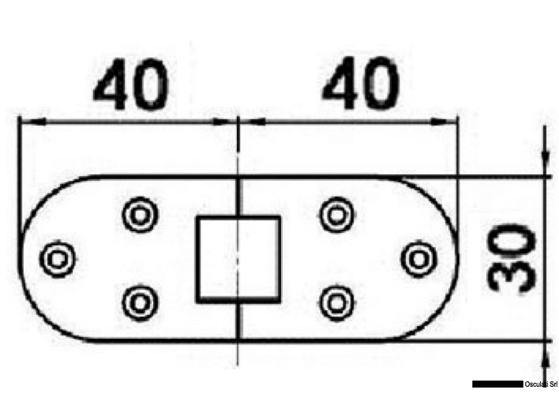 Cerniera di precisione microfuse, rotazione 180°
