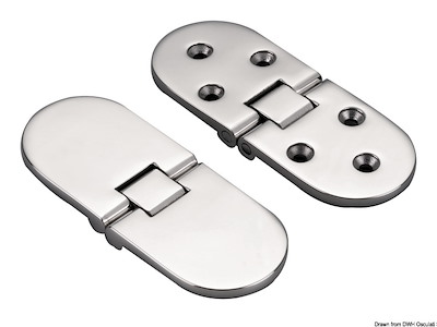 Cerniera di precisione microfuse, rotazione 180°