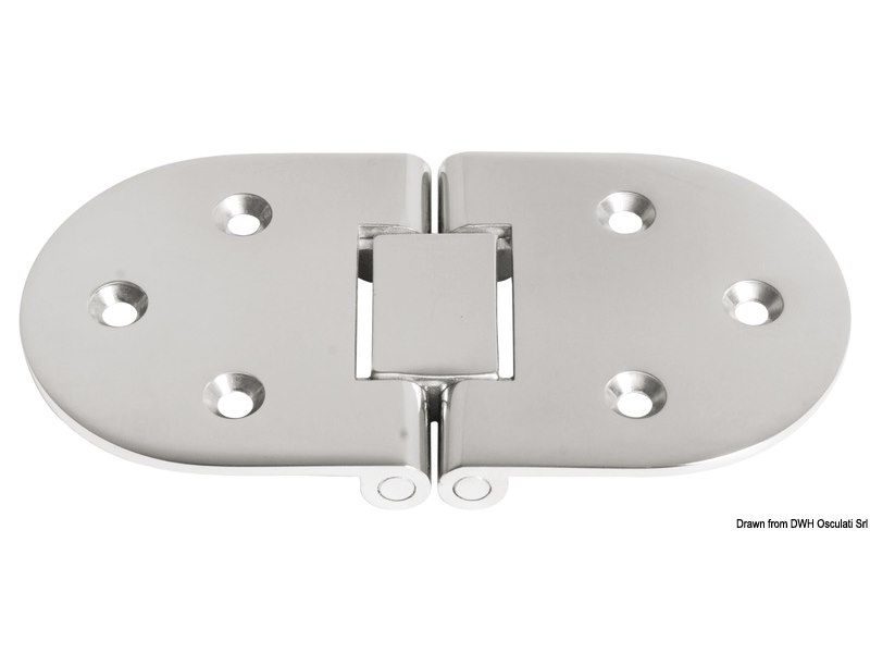 Cerniera di precisione microfuse, rotazione 180°