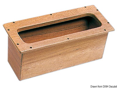 Box incasso teak 450x190x190 mm 