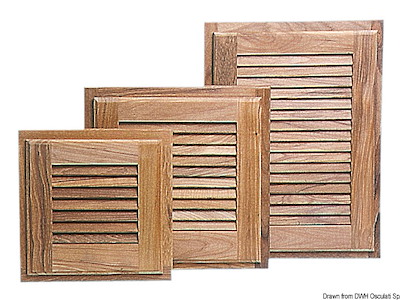 Antina a persianetta ARC complete di telaio