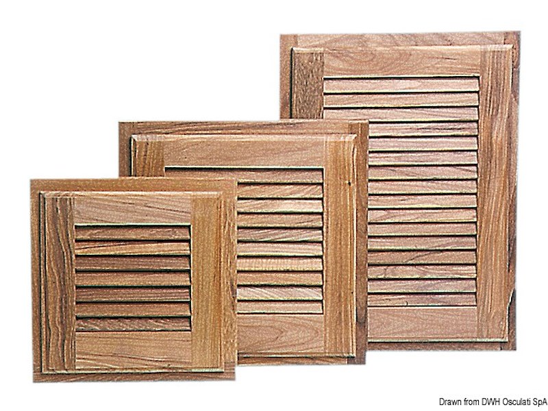 Antina a persianetta ARC complete di telaio