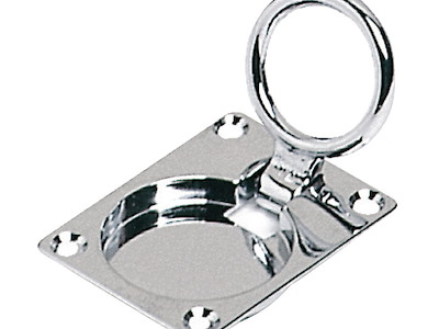 Alzapagliolo ottone cromato 65x50 