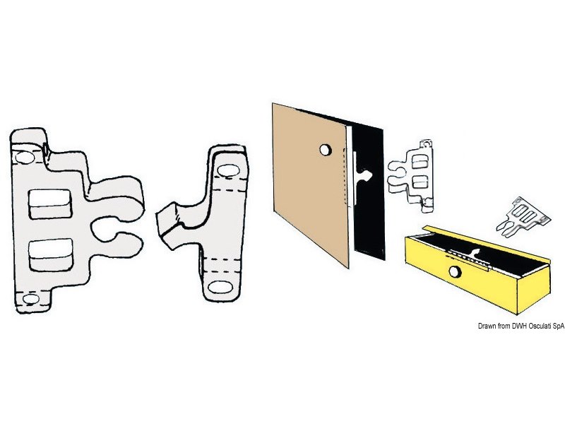Nottolino a scatto nylon 