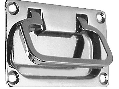 Maniglia in ottone cromato