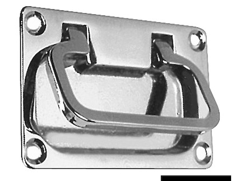 Maniglia in ottone cromato