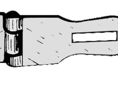 Cerniera a ribalta o.c.140x35 