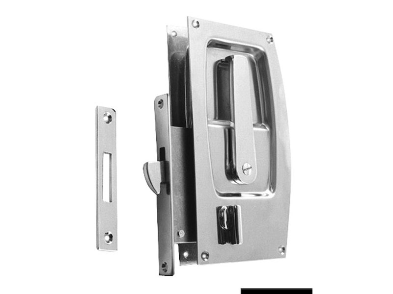 Serratura porte scorrevoli con blocco 