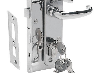 Serratura da incasso con cilindro di sicurezza