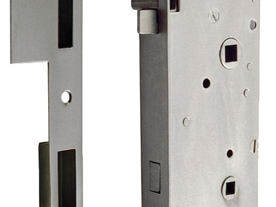 Serratura antivibrante a incasso con blocco dall’interno per locali WC Sblocco esterno di sicurezza