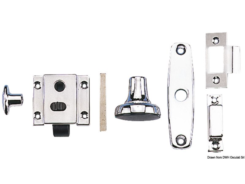 Serratura maniglia sporg 