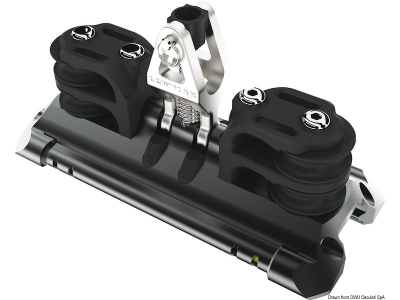 Carrello LEWMAR Randa su sfere in torlon NTR