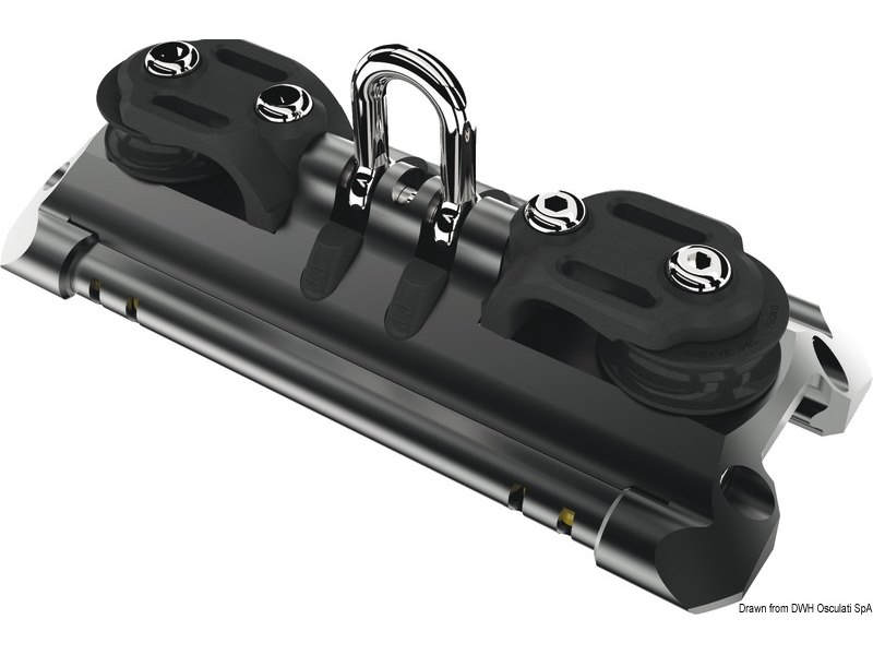 Carrello LEWMAR Randa su sfere in torlon NTR