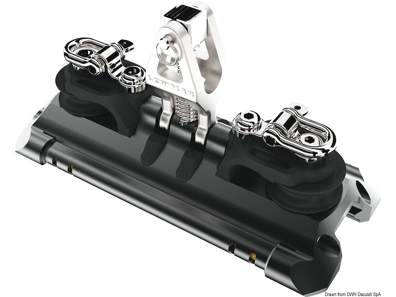 Carrello LEWMAR Randa su sfere in torlon NTR