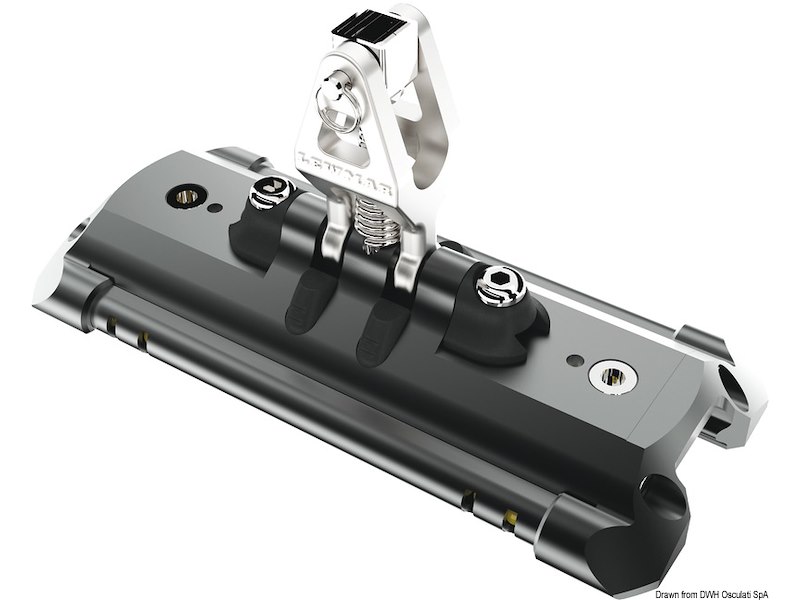 Carrello LEWMAR Randa su sfere in torlon NTR