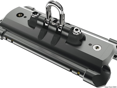 Carrello LEWMAR Randa su sfere in torlon NTR