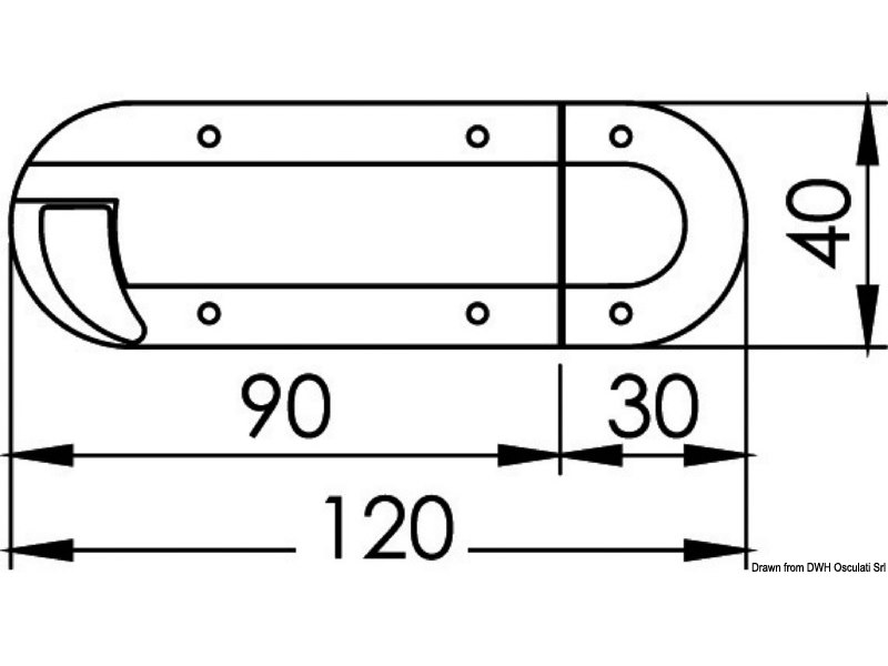 Fermaporte a molla ot.cr. 