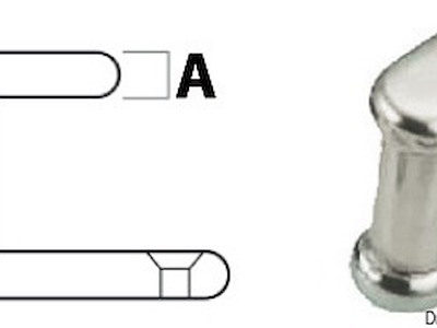 Appendino in acciaio inox 