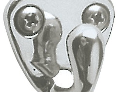 Gancio inox fuso 27x27 mm 