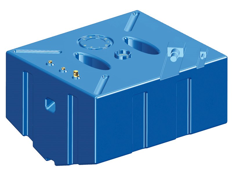 Serbatoio carburante benzina in polietilene reticolato