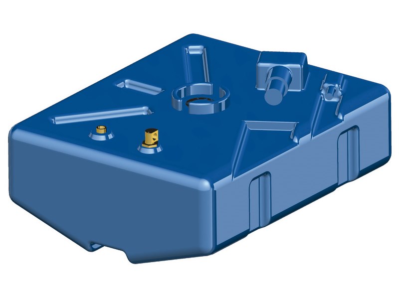 Serbatoio carburante benzina in polietilene reticolato