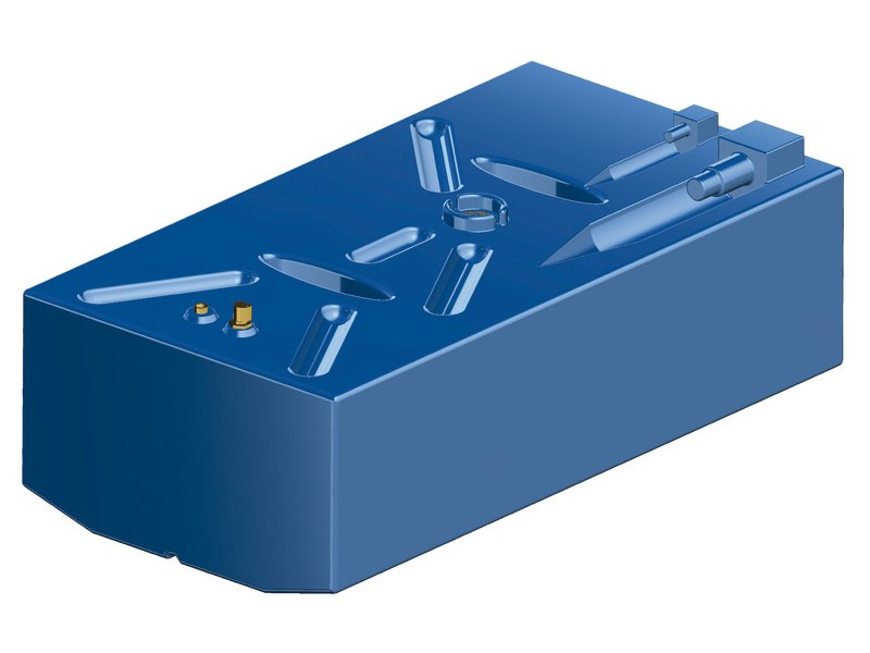 Serbatoio carburante benzina in polietilene reticolato