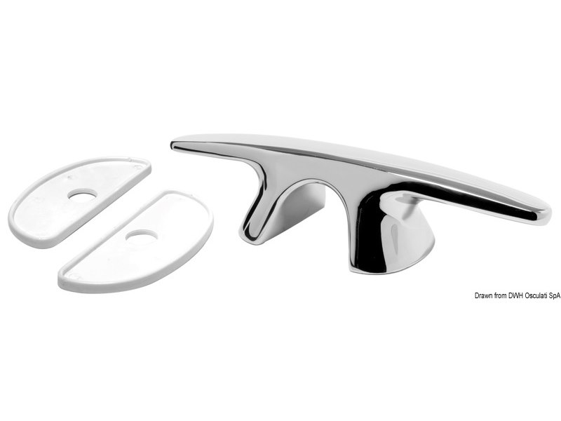 Basetta in plastica bianca per guarnizione base bitte Bull Dog